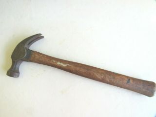 Vintage Stanley No.  102 1/2 16 Oz.  Claw Hammer,