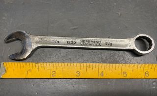 Vintage Herbrand 1220 5/8” 12 Point Combination Wrench