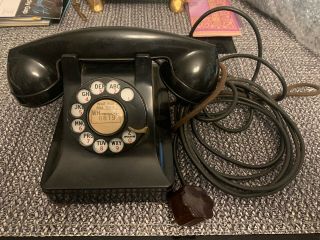 Vintage 1940’s Rotary Telephone Western Electric Bell System Model F1