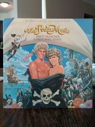The Pirate Movie Soundtrack Lp Vinyl 1982 Kristy Mcnichol 80s Rare