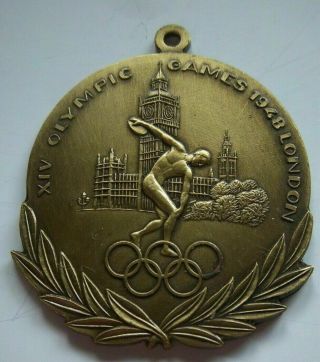 Remembrance Medal Xiv.  Olympic Games London 1948 - Special Edt Very Rare