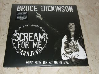 Bruce Dickinson Scream For Me Sarajevo 2 Lps / Iron Maiden