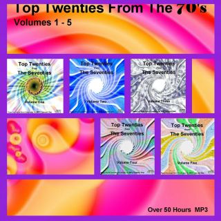 Not Pirate Radio Charts From The Seventies Volumes 1 - 5 Listen In Your Car
