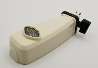 Vintage,  Cream Ivory Garrard Type A Stereo 4 - Pin Turntable Headshell
