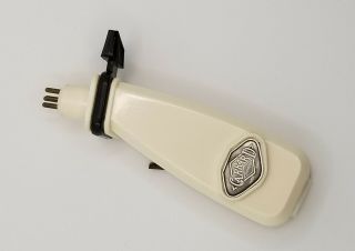 Vintage,  Cream Ivory Garrard Type A Stereo 4 - Pin Turntable Headshell 2