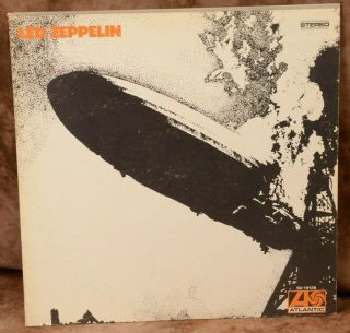 Led Zeppelin Self Titled Debut Vinyl Lp Atlantic Records 1977 Sd19126