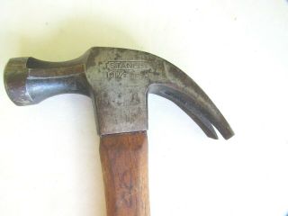 Vintage STANLEY No.  101 1/2 16 Oz.  Claw Hammer,  STANLEY JOBMASTER Handle,  13 
