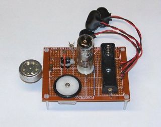 Low Cost - Unbuilt Vintage Vacuum Tube Am Radio Transmitter Project Set Diy Kit