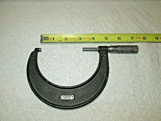 Central Tool 3 " To 4 " Micrometer