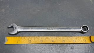 Vintage Snap On Oex - 16 1/2” 12 Point Combination Wrench 1953 Date Code Awesome