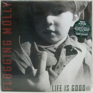 & Flogging Molly " Life Is Good " Lp Vinyl Record W/download & Shi