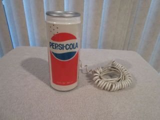 Vintage Pepsi - Cola Can Push Button Telephone