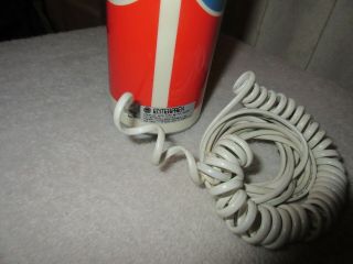 Vintage Pepsi - Cola Can Push Button Telephone 3