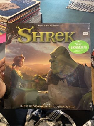 Shrek Movie Score Soundtrack Neon Green Vinyl Lp Record Store Day 2021 Rsd