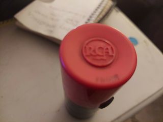 Vintage Rca Victor 45 Rpm Record Player Changer Spindle Adapter Red & Black