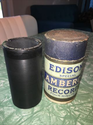 Edison Special D Amberol Cylinder Record 4m The Ninety And Nine Mixed Quartette
