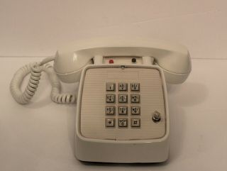 Vintage Touch Dial Office Phone Gte Automatic Electric 1980 