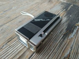 1985 Vintage Panasonic B&w Tv Tr - 1030p Portable Ac/dc Not