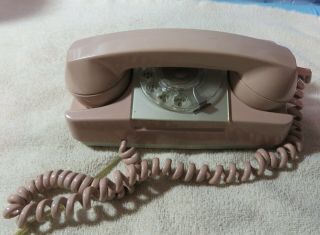 Vintage Automatic Electric Starlite Monophone Rotary Dial Desk Beige