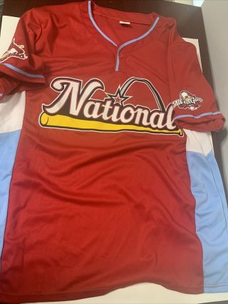 2009 Mlb All - Star Game St Louis Cardinals National Stitched Jersey Men 