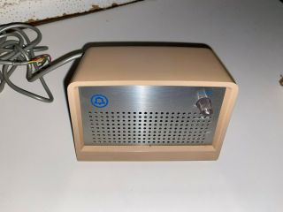 Western Electric Bell System Desktop Speaker Model 107a Beige Nos