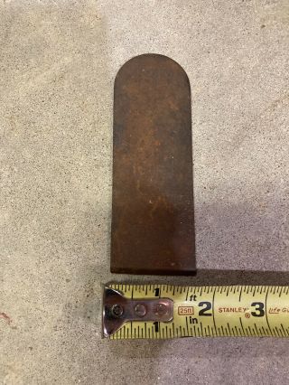 Vintage Plane Part Iron Blade Cutter For Union Mfg Co Wood Block Plane