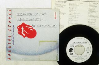 Rolling Stones Undercover Of The Night Emi Ess - 17399 Japan Promo Vinyl 7