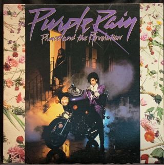 Prince And The Revolution Purple Rain Nm - W/poster Let 