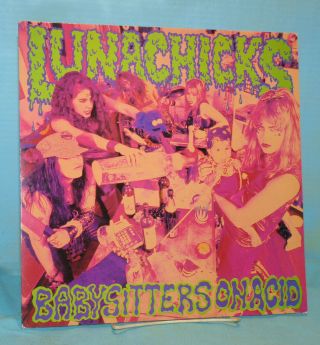 Lunachicks Babysitters On Acid 1990 Blast First Records Vinyl Lp Bffp 52