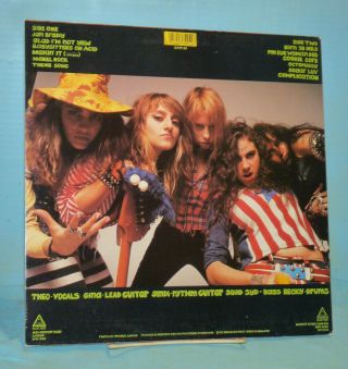 Lunachicks Babysitters On Acid 1990 Blast First Records Vinyl LP BFFP 52 2