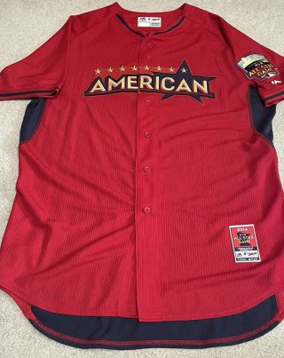 2014 Minnesota American League All Star Baseball Jersey Mens 48 Majestic