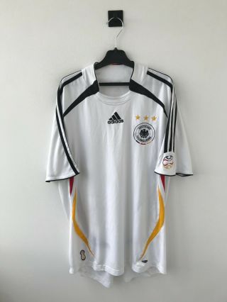 Germany National Team 2006 Adidas Home Football Soccer Shirt Jersey Trikot White