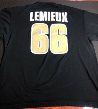Mario Lemieux Vintage Pittsburgh Penguins Nhl Jersey Shirt Men 