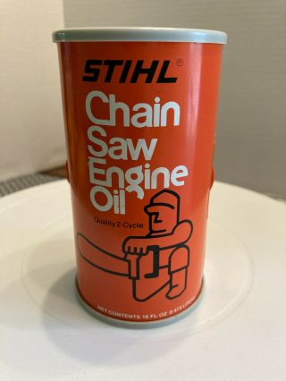 Stihl Chain Saw Oil Promotional Am Radio Works/no Box