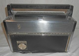 Vintage Zenith Model 3000 - 1 Trans - Oceanic Shortwave Am/fm Transitor Radio - Nr