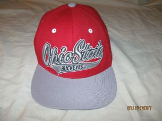 Ohio State Buckeyes Snapback Hat Cap Mens One Size Osu Ncaa Zephyr