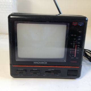 Vintage 1989 MAGNAVOX Model BH 3907 Portable 4.  5 