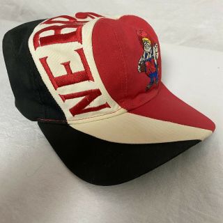 Vtg Name Dale Nebraska Cornhuskers Herbie Husker 80’s Snapback Trucker Cap Hat