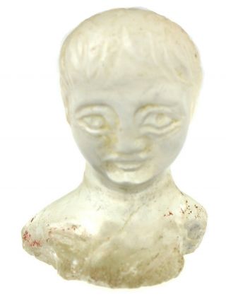 1st - 2nd Century Ad Ancient Roman Rock Crystal Bust Cameo Of A Youth Or Eros