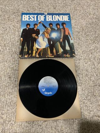 The Best Of Blonde Vinyl Lp Record Chr - 1337 Chrysalis 1981 12” Comp