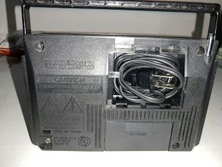 General Electric GE Two - Way Power 7 - 26600 AM/FM Portable Radio 3