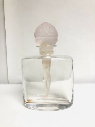 Hoffman Perfume Bottle Nude Stopper Large