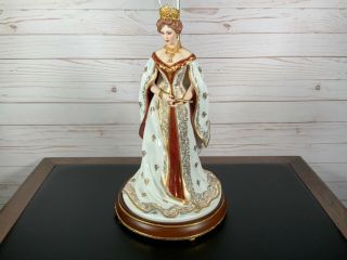 Franklin House Of Faberge Empress Alexandra Sculpture Figurine With Base