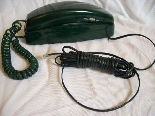At&t Trimline 210 Forest Green Desk/table/wall Push Button Landline Phone