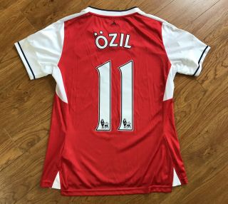 Women’s 2016/17 Puma Arsenal Fc Mesut Ozil Jersey Shirt Soccer Football M