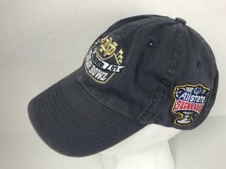 Notre Dame 2007 Allstate Sugar Bowl Cap Hat Trucker Football Baseball Navy Blue