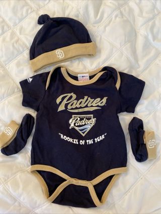 Baby Clothes 0 3 Months San Diego Padres Oufit