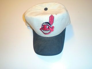 Vintage Hat Cleveland Indians Chief Wahoo Snapback Cap MLB usa fathers day 1996 2