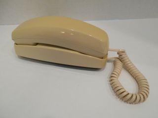 Vintage Beige Trimline Touchtone Phone - Bell South - Model N485e -