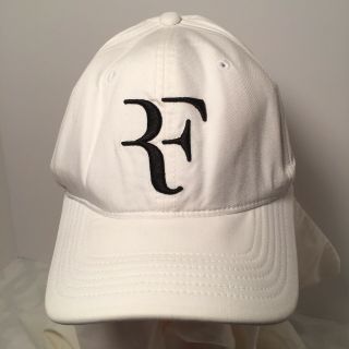 Nike Mens Roger Federer Rf Classic 99 Aerobill Tennis Hat White/black